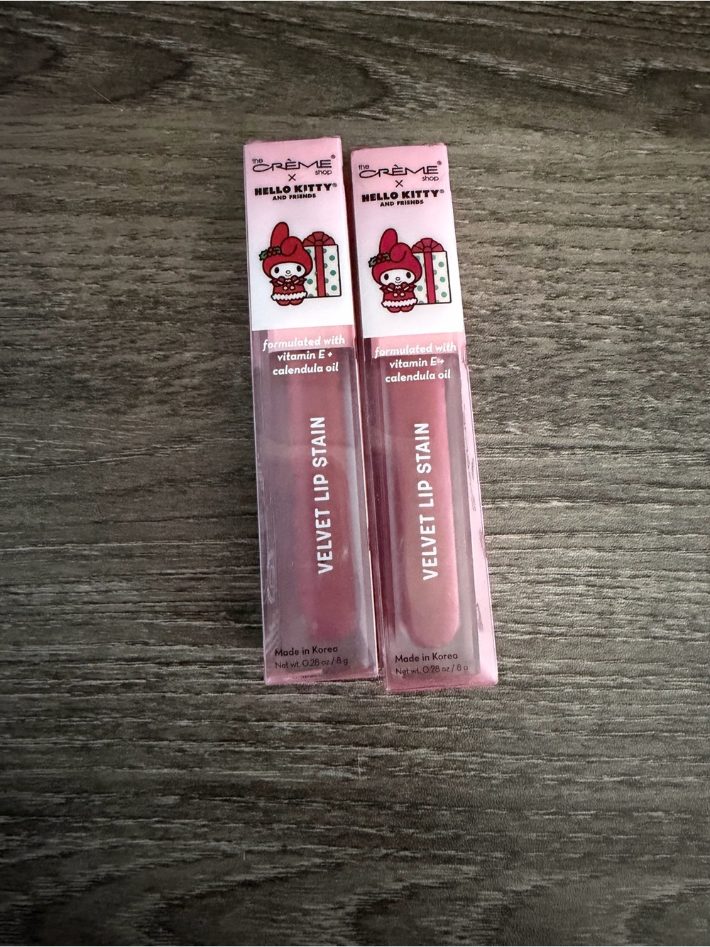 The Crème Shop x Hello Kitty Velvet Lip Stain Duo-Sugar Kiss